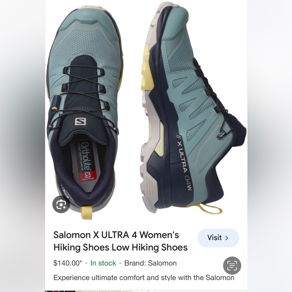 Salomon X Ultra 4 Women’s Hiking Shoe